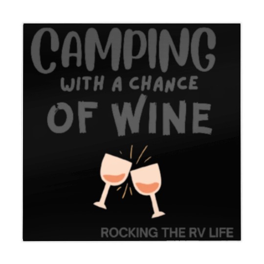 Camping With a Chance of Wine Mahjong Mats