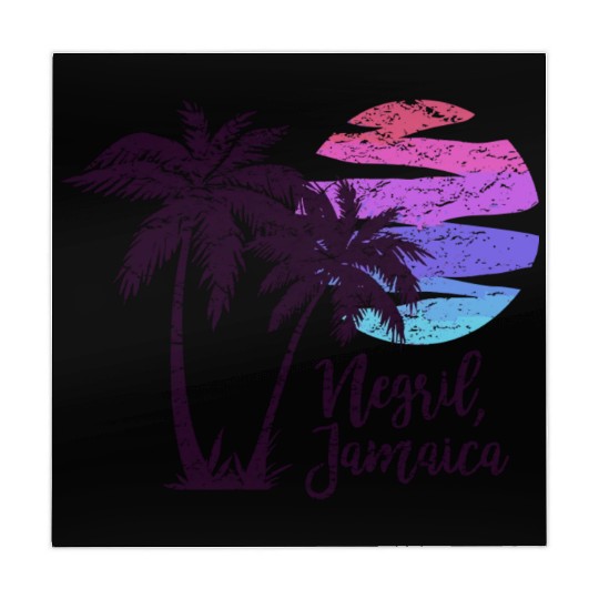 Negril Jamaica Beach Lover Spring Break Cruise Vac Mahjong Mats