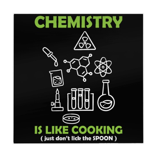 Funny Science Teacher Chemistry Is Like Cooking Mahjong Mats