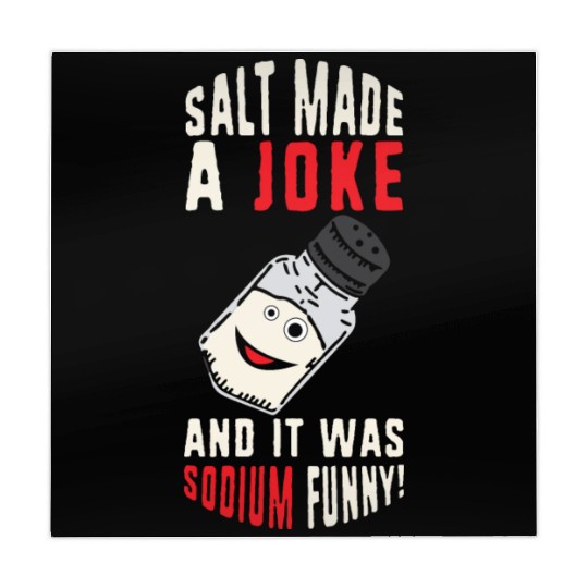 Salt Made A Joke Science Teacher Chemistry Joke Mahjong Mats