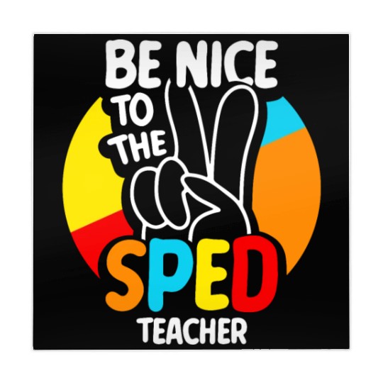 Be Nice To The Sped Teacher Special Education Cute Mahjong Mats