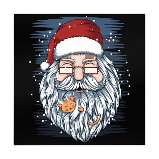 santa and kittens merry christmas Mahjong Mats