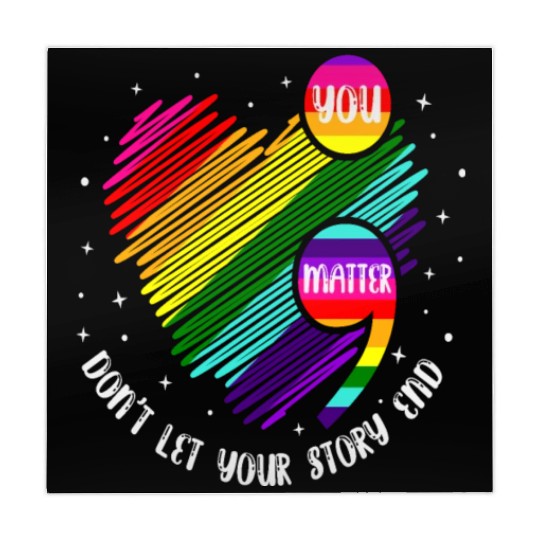 You Matter Don't Let Your Story End Mahjong Mats