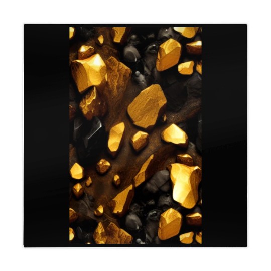 Gold nuggets Mahjong Mats