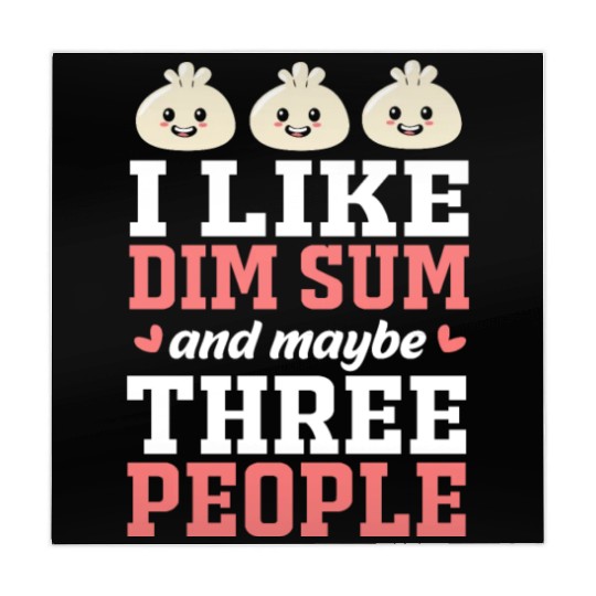 Funny Dim Sum Lover Dumpling Chinese Food Mahjong Mats