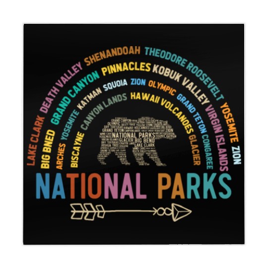 US National Parks, National Park, Denali, Redwood Mahjong Mats