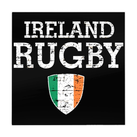 Irish Flag Rugby Grunge Style T Mahjong Mats