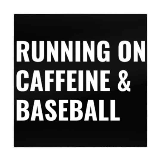 Running On Caffeine Baseball Mahjong Mats