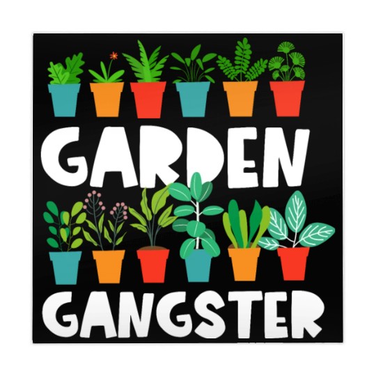 Funny Gardening Gifts Garden Gangster Plant Lover Mahjong Mats
