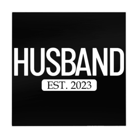 Husband Est. 2023 Matching Couple Newlywed Married Mahjong Mats