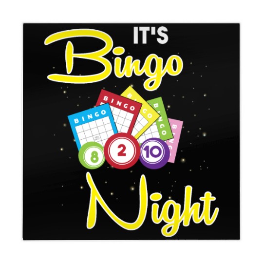 Bingo Caller Gambler Bingo Player Its Bingo Night Mahjong Mats