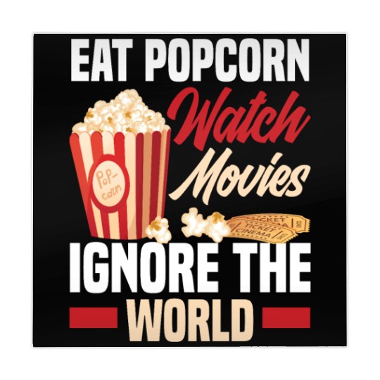 Film Popcorn Cinema Mahjong Mats