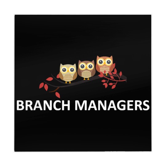 Branch Managers Cute Owls Owl Lover Bird Watcher Mahjong Mats