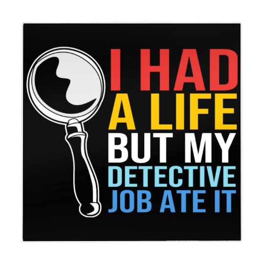 Crime Investigator Humor Funny Private Detective Mahjong Mats