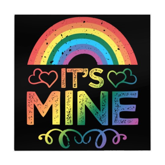 He's Mine LGBTQ+ Gay Rainbow Pride LGBT Love Mahjong Mats