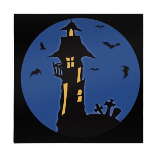 Halloween Haunted House Mahjong Mats