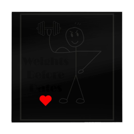 weights before dates training gym Mahjong Mats