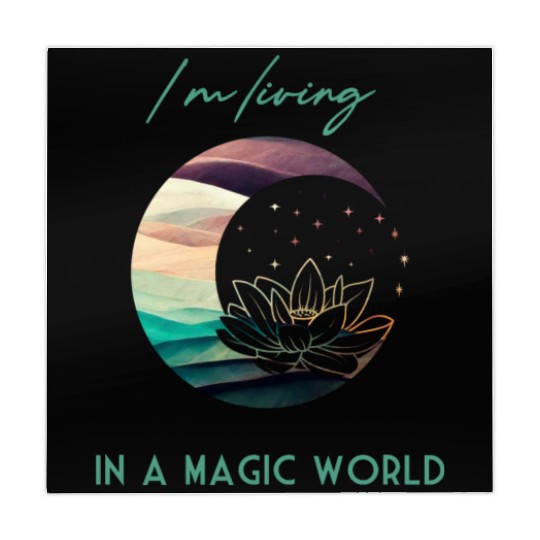 Magic Spiritual Desert Moon Water Lily Mahjong Mats