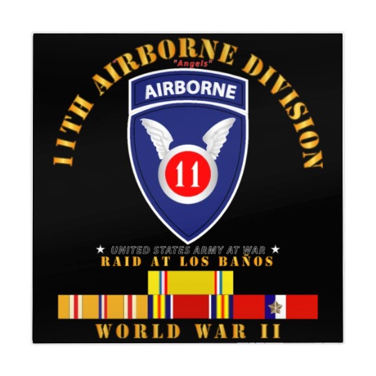 11th Airborne Division Raid at Los Baños WWII wPAC Mahjong Mats