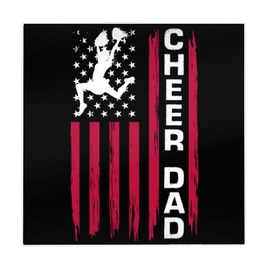 Cheer Dad Cheerleader Dad Cheerleading Dad Mahjong Mats