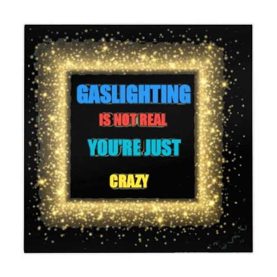 gaslighting is not real Mahjong Mats