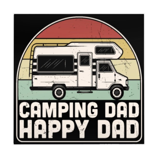 Camping Dad Happy Dad Camper Dad Quotes Mahjong Mats