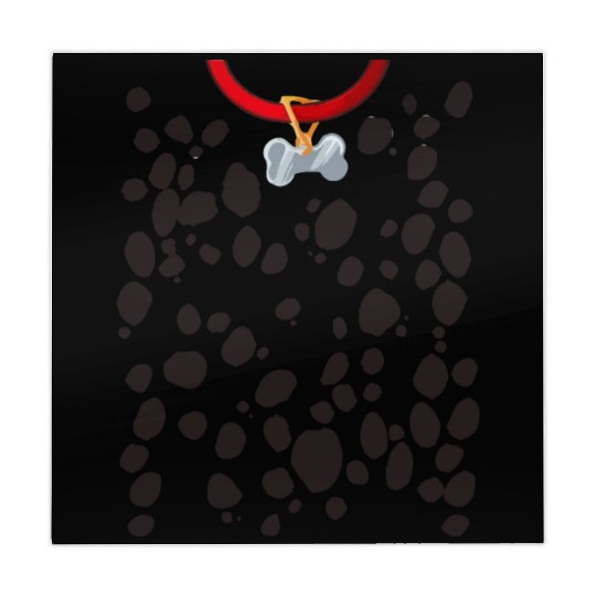 Dog Dalmatian Costume Dalmatians Spots Puppy Print Mahjong Mats