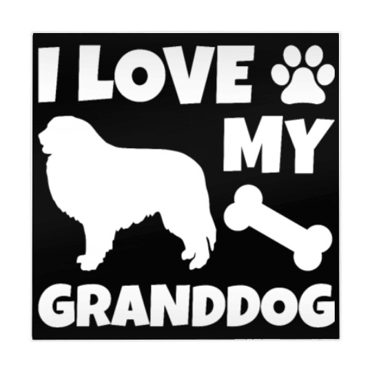 I Love My Granddog Great Pyrenees Mahjong Mats