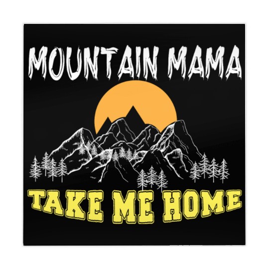 Mountain Mama take me Home Mahjong Mats