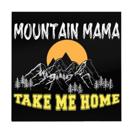 Mountain Mama take me Home Mahjong Mats