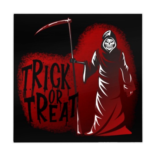Grim Reaper Trick or Treat Mahjong Mats