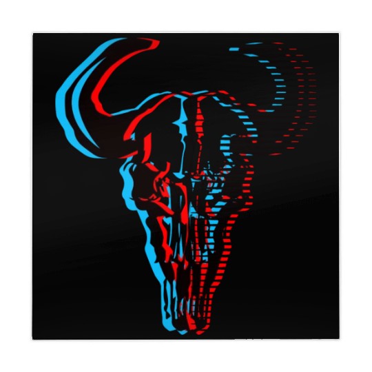 Buffalo skull Mahjong Mats