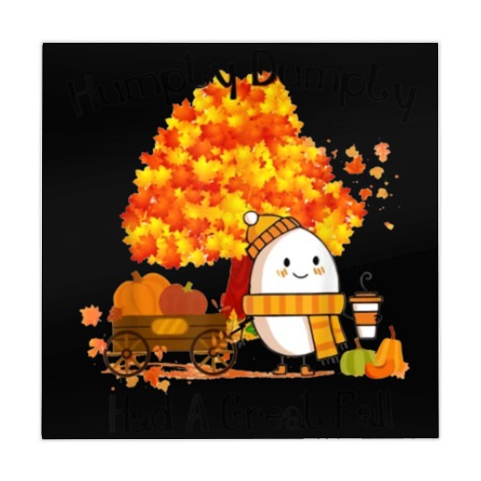 Humpty Dumpty Had A Great Fall Thanksgiving Autumn Mahjong Mats