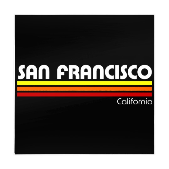 San Francisco California Retro Mahjong Mats