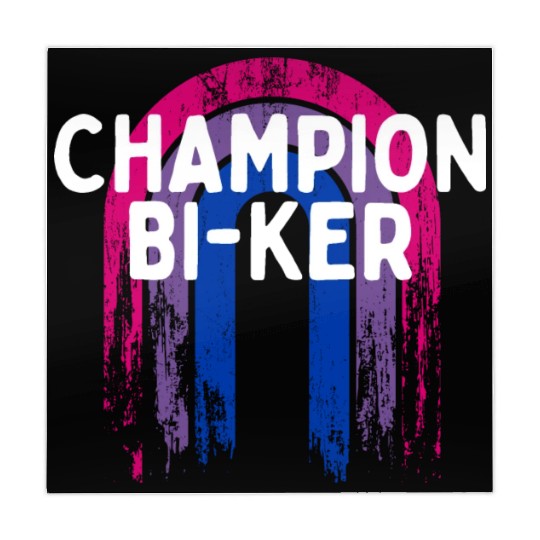Champion Bi-ker Bisexual LGBTQ Bi Pride LGBT Mahjong Mats