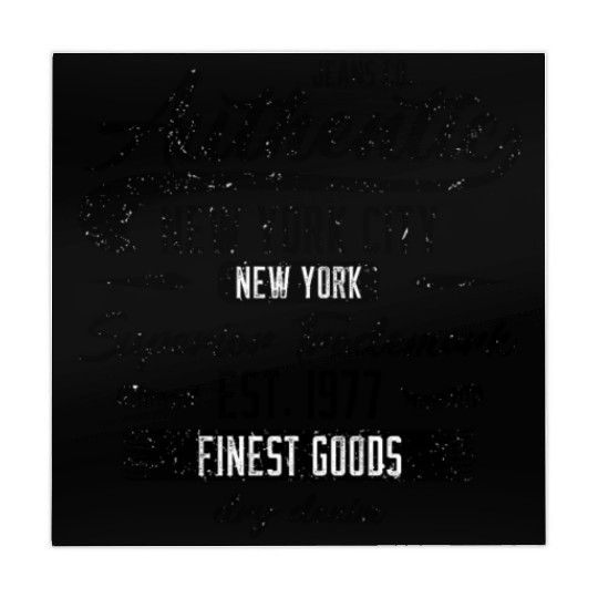 New York City Born In 1977 Vintage Birthday Mahjong Mats