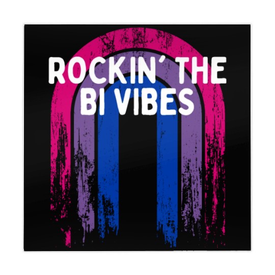 Rockin' the Bi Vibes Bisexual LGBTQ Bi Pride LGBT Mahjong Mats