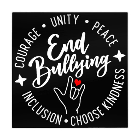 End Bullying. Choose Kindness. Unity. Peace. Mahjong Mats