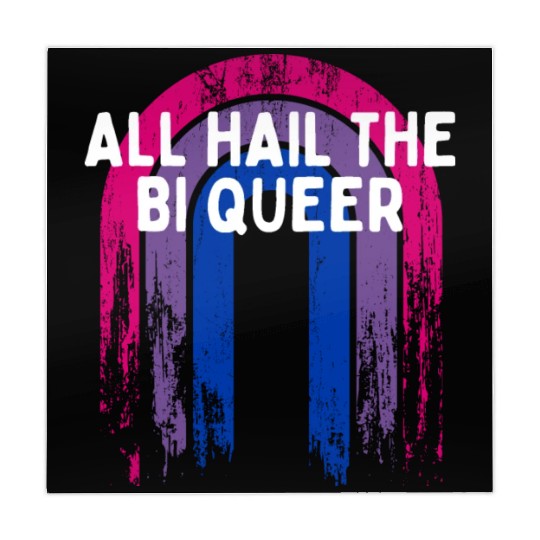 All Hail the Bi Queer Bisexual LGBTQ Bi Pride Mahjong Mats