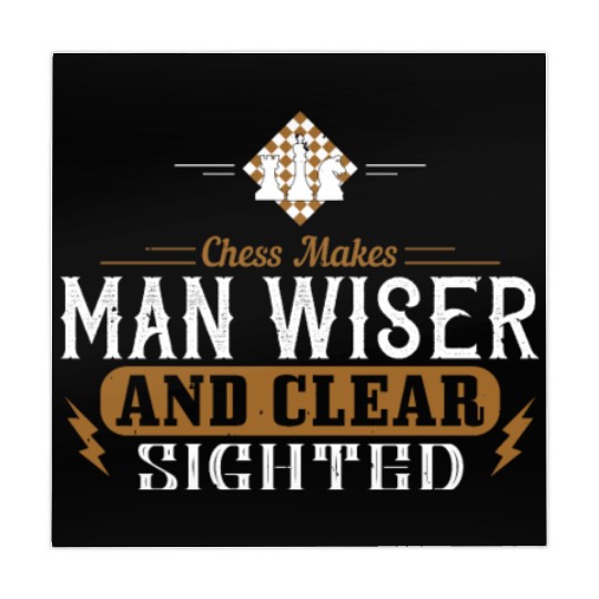 Chess makes man wiser and clear sighted Mahjong Mats