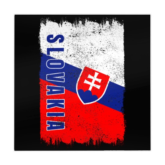 Slovakia vintage flag Mahjong Mats