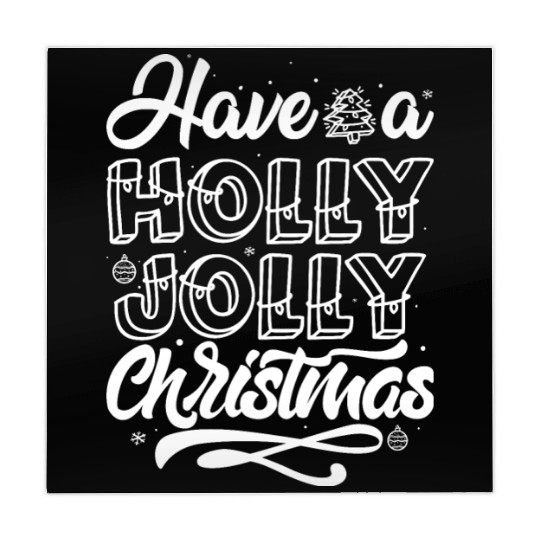 Have a holly jolly christmas Mahjong Mats