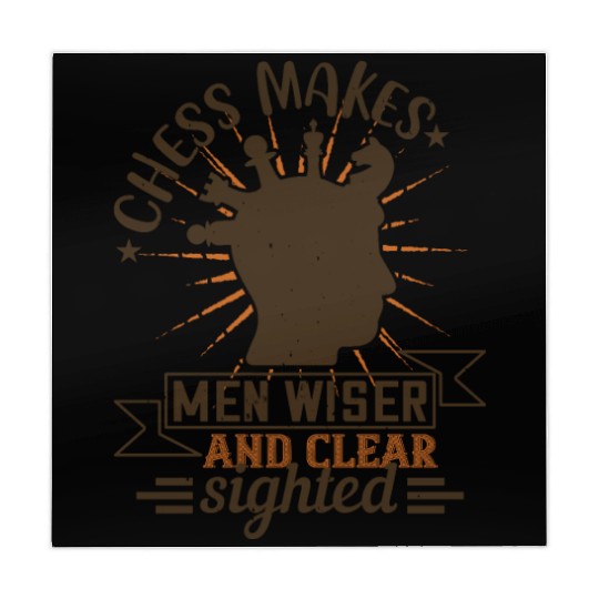 Chess makes men wiser and clear sighted Mahjong Mats