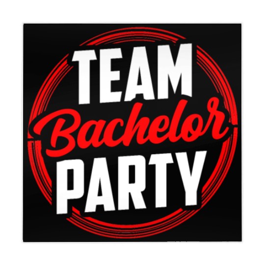 Team Bachelor Party Bride Groom Mahjong Mats