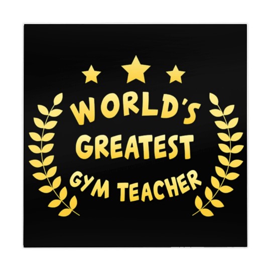 Worlds Greatest Gym Teacher Physical Education Mahjong Mats