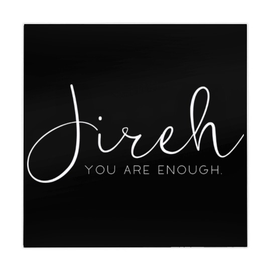 Jireh. You are enough. Mahjong Mats