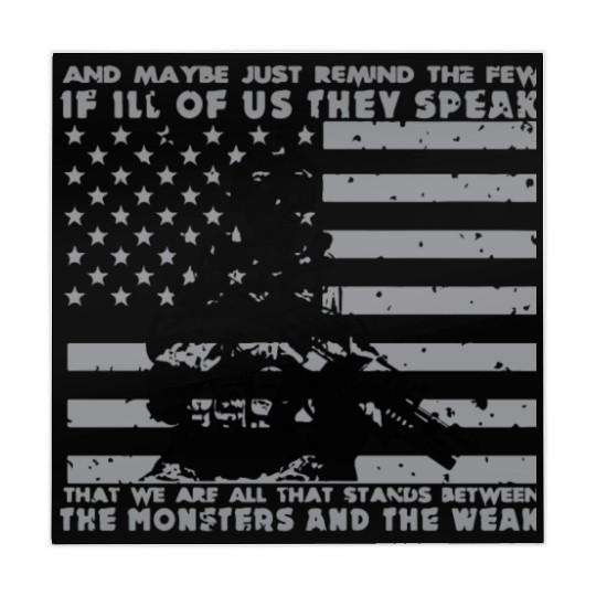 The Monsters And The Weak US Army Veteran Mahjong Mats