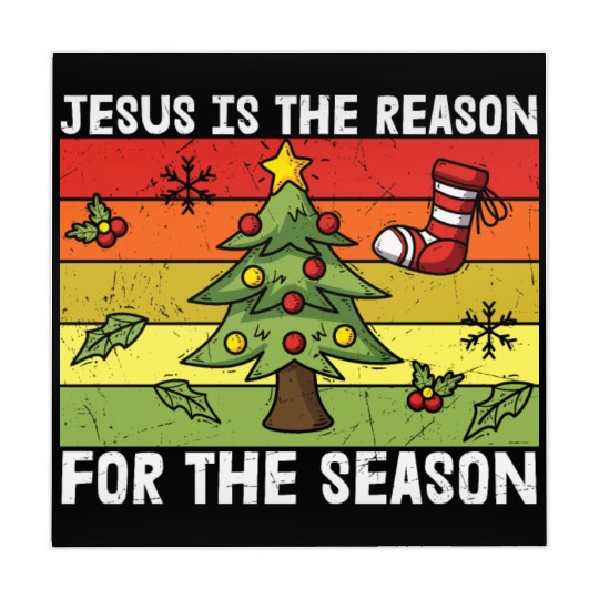 jesus is the reason for the season xmas christmas Mahjong Mats