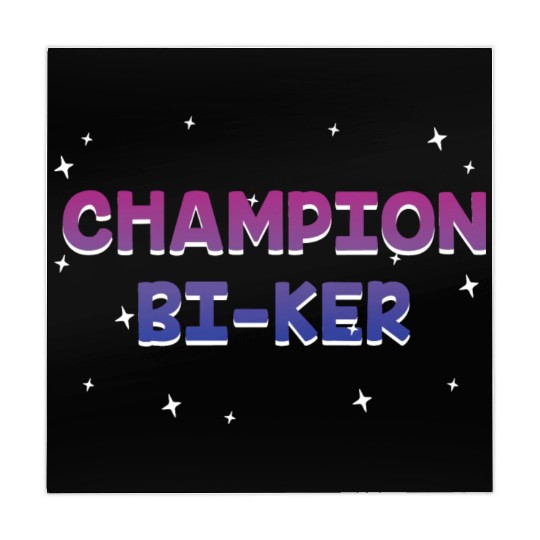 Champion Biker Bisexual LGBTQ Bi Pride LGBT Mahjong Mats