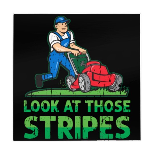 Look at those stripes - lawn mowing Mahjong Mats